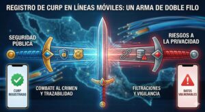 Registro de curp en lineas telefonicas. Un arma de doble filo.